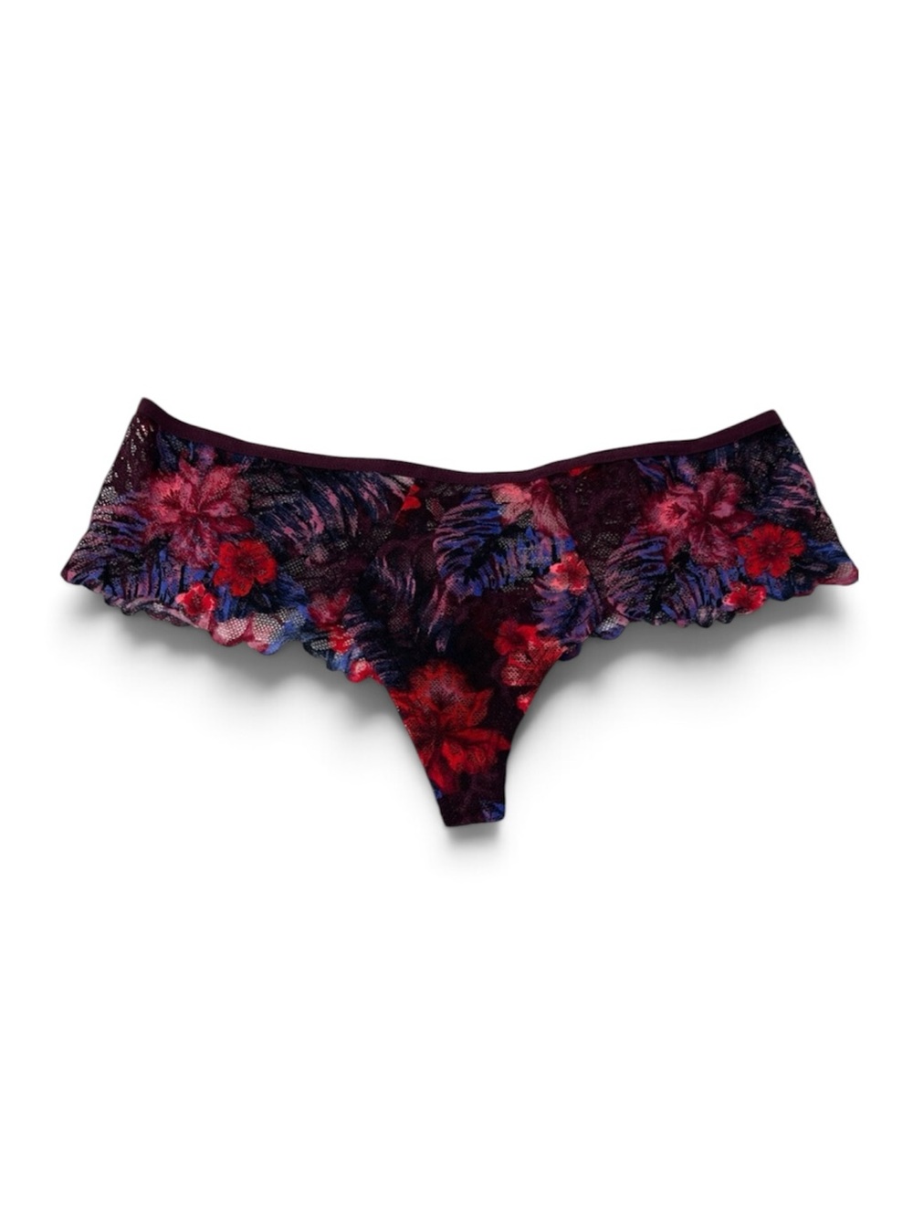 Victoria’s Secret Multicolor Floral Lace Panty | XS |NWT